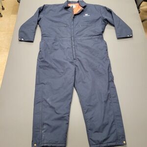 STEELGUARD‎ US AIRWAYS blue insulated coveralls size 3XL